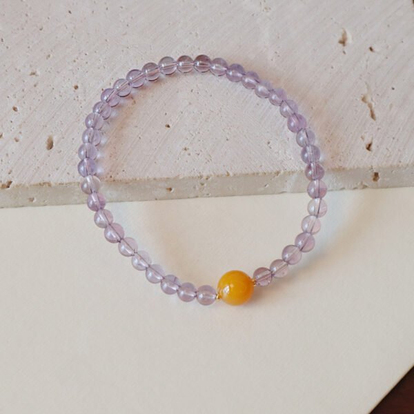 natural amethyst bracelet