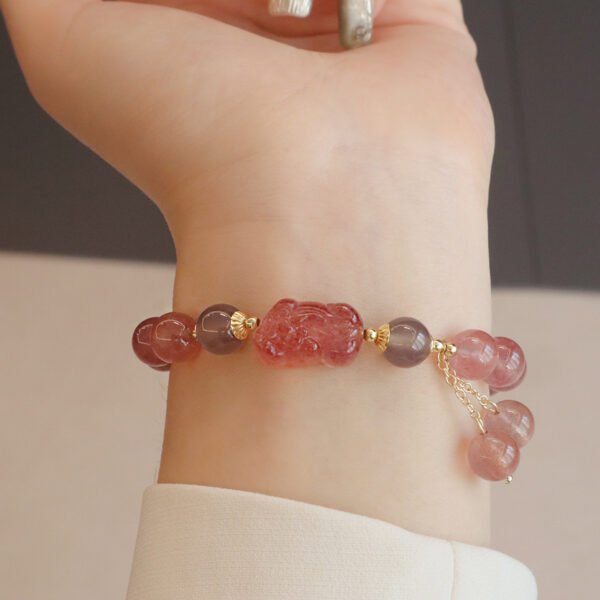 Strawberry Quartz Bracelet