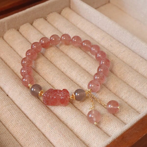 strawberry Quartz Bracelet