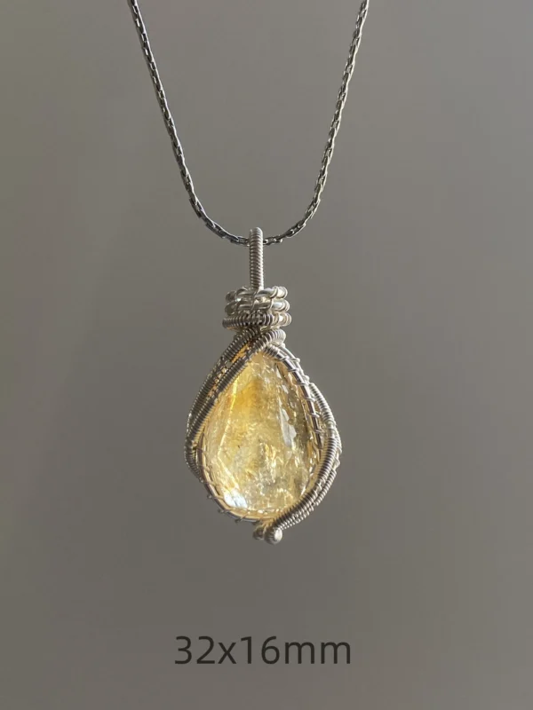 Handcrafted Crystal Jewelry-Citrine