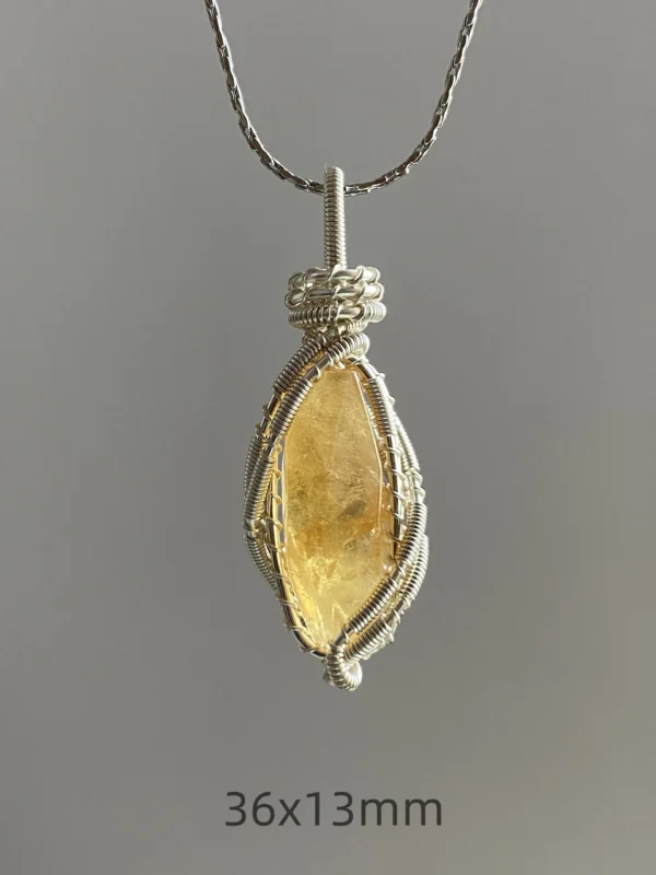 Handcrafted Crystal Jewelry-Citrine