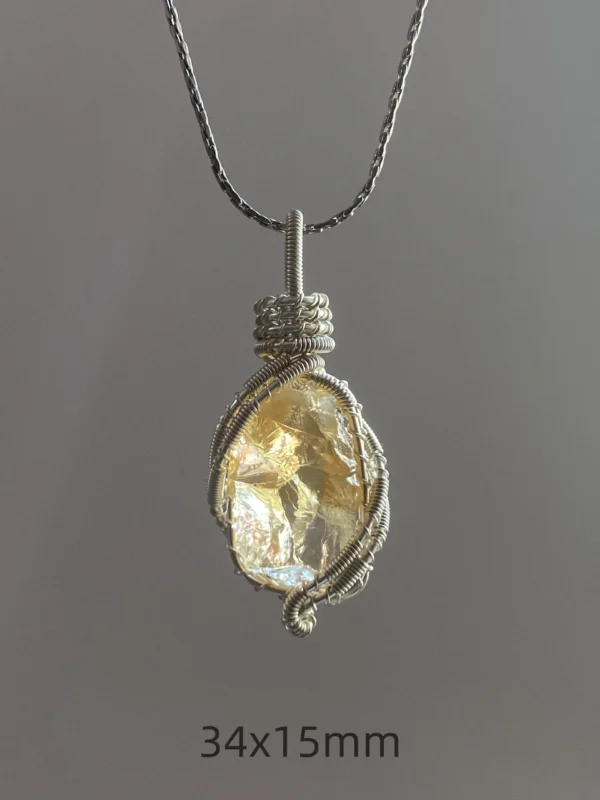 Handcrafted Crystal Jewelry-Citrine