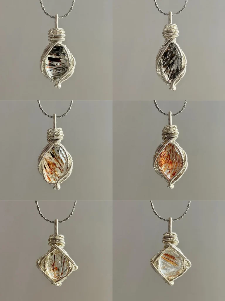 Rutilated Quartz Necklace